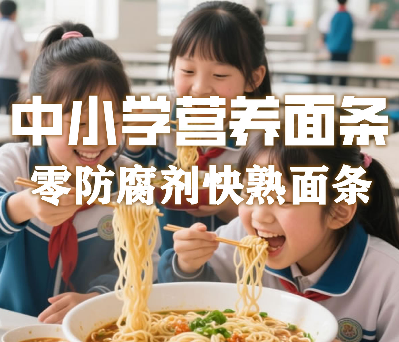中小学健康营养面条解决方案